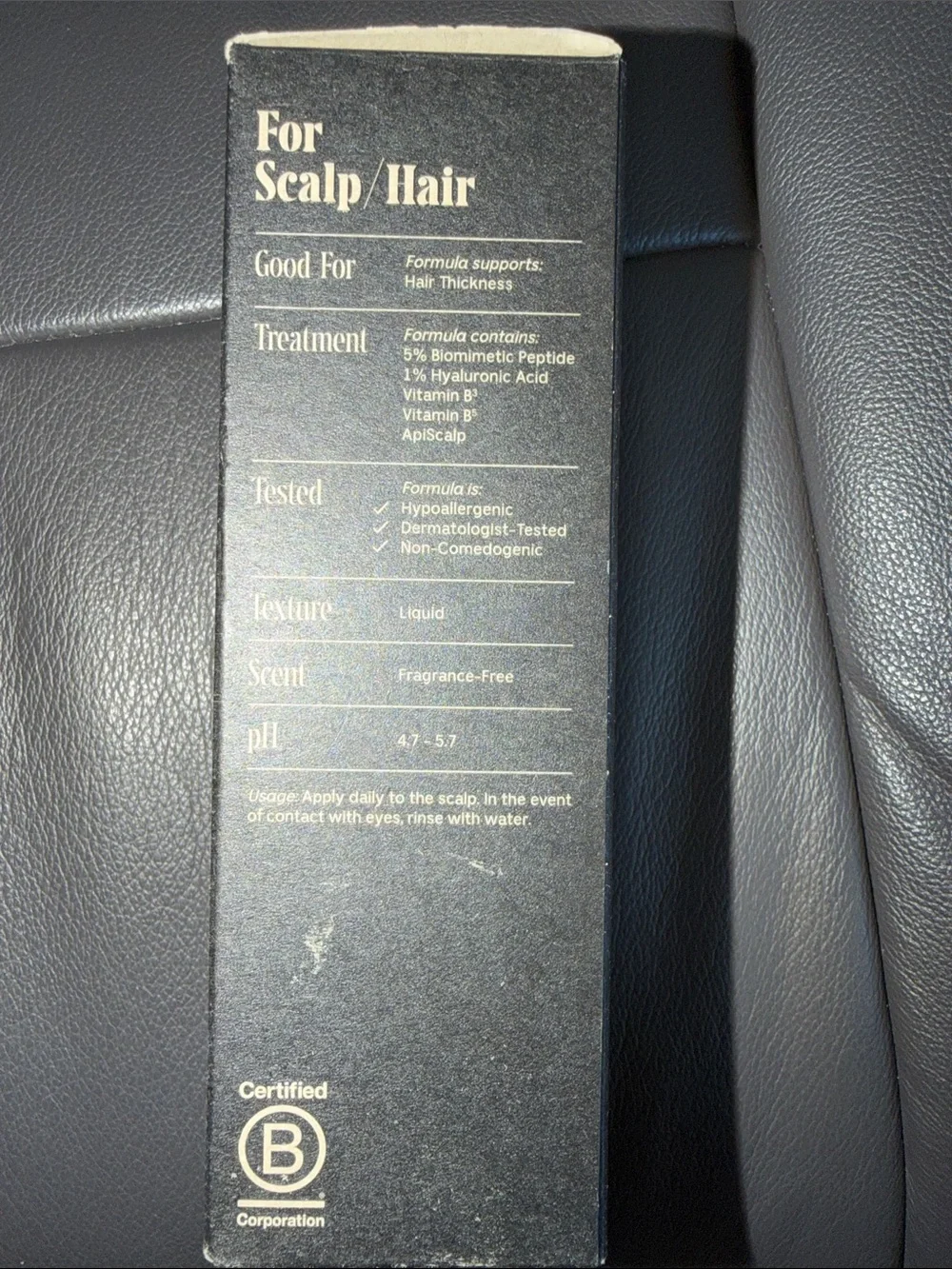 NEW Nécessaire The Scalp Serum 5% Biomimetic Peptide, 60mL